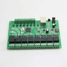 8 Реле Канала Сети IP Реле Веб-Реле Двойной Контроль Ethernet RJ45 интерфейс