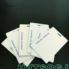 200 шт/партия 125 кГц Близость RFID толстая карта 1,8 мм ID карта контроля доступа