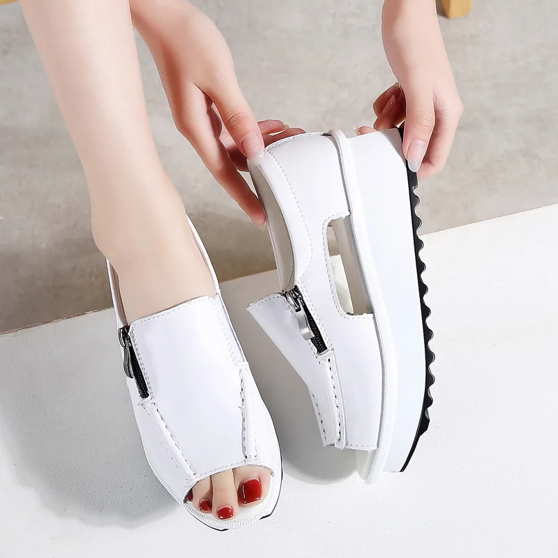 model sandal wedges 2019