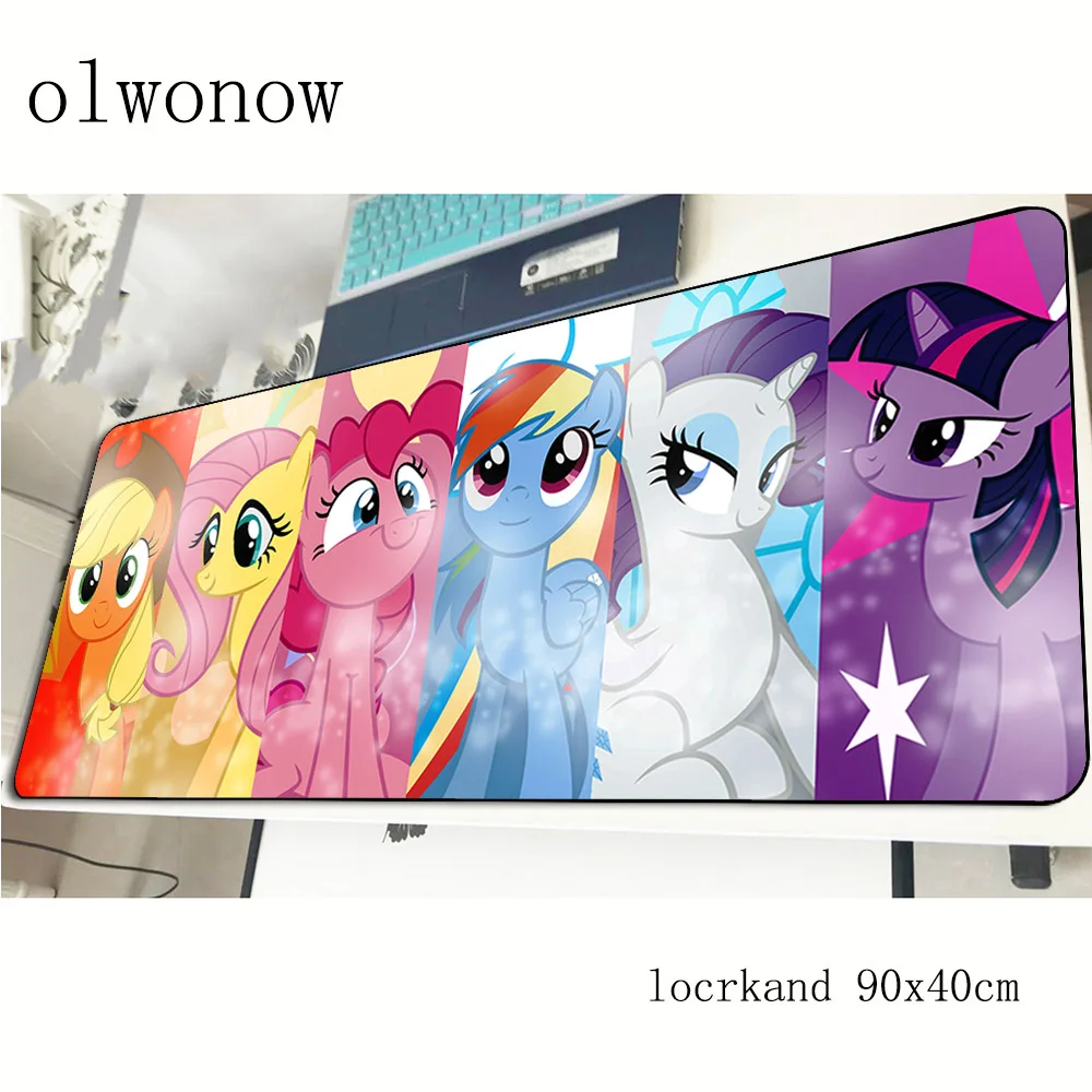 Милый коврик для мыши my little pony 900x400x2 мм игровые коврики лучшие