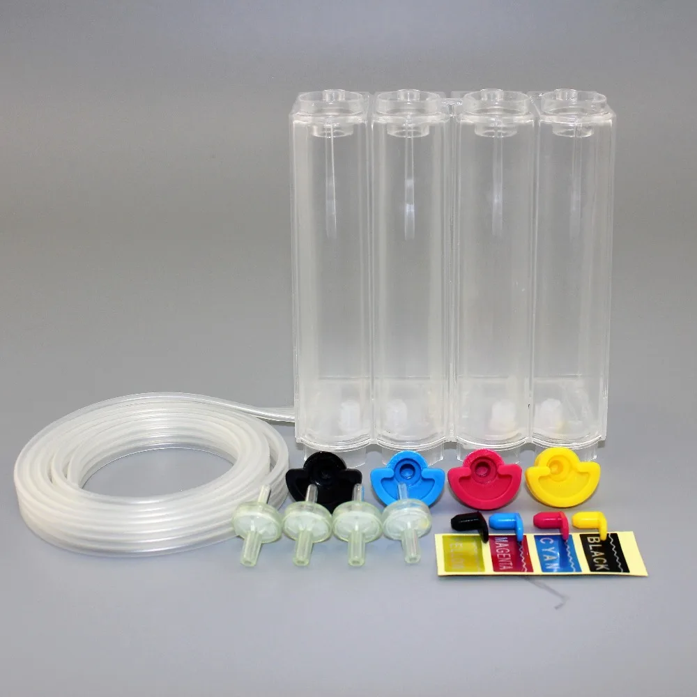 

INK WAY universal CISS , DIY CISS for HP 21,22 60 61 56 57 74 75 901 121 122 140 141 300 301 PG40 50 830 print, 4 color