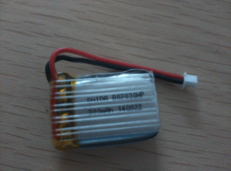 Free shipping 2pcs font b Battery b font 3 7v 300mah lipo font b battery b