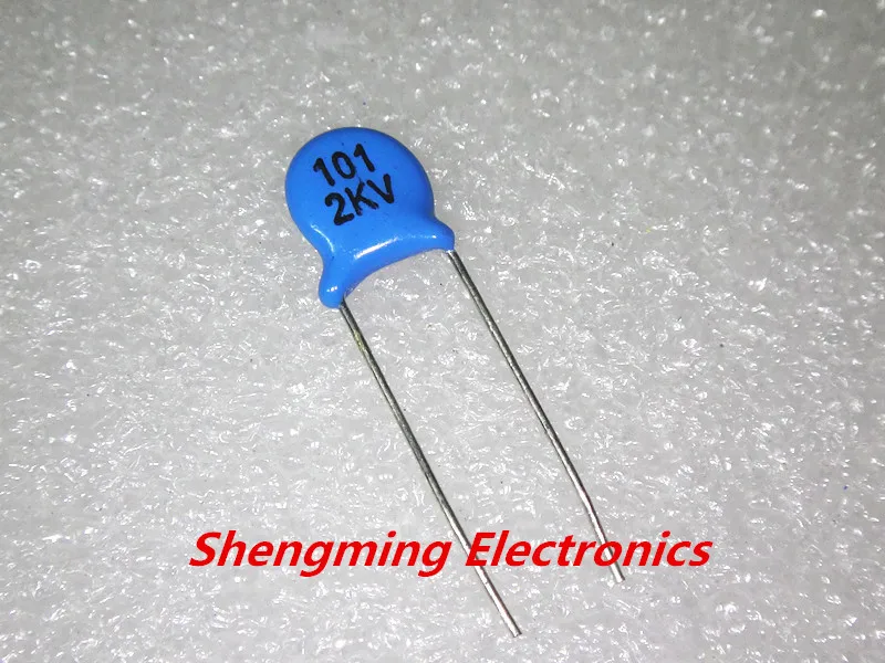 Ceramic Capacitors 0.1nf (101) 100pF - {Try Your Luck} In - Foto 5