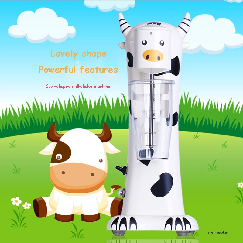 

Milkshake machine cartoon Milk Shake Machine single-head Drink mixer Make Milks Foam/Milkshake Bubble Tea Machine for home 220v