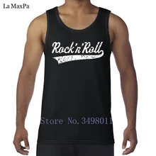 На заказ Kawaii rock n ролл винтажная мужская майка для бодибилдинга повседневная мужская жилетка без рукавов для семьи с круглым вырезом поп-Топ Футболка