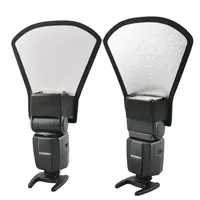 Universal Softbox Flash Bounce Reflector Diffuser Softbox Camera Accessories Silver White for Canon Nikon Camera Photo Studio 2