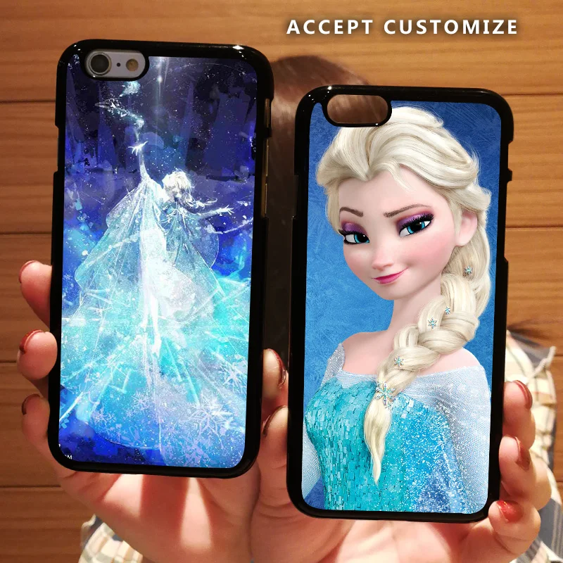 

Child Gift Cover Shell Case for Apple iPhone 11 Pro 6 6S 7 8 Plus 10 X XS Max XR 5 5S SE Frozen Elsa