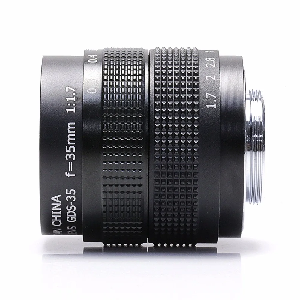 Фуцзянь 35 мм f/1 7 CCTV объектив камеры для sony Бесплатная доставка|lens for sony|fujian 35mmfujian