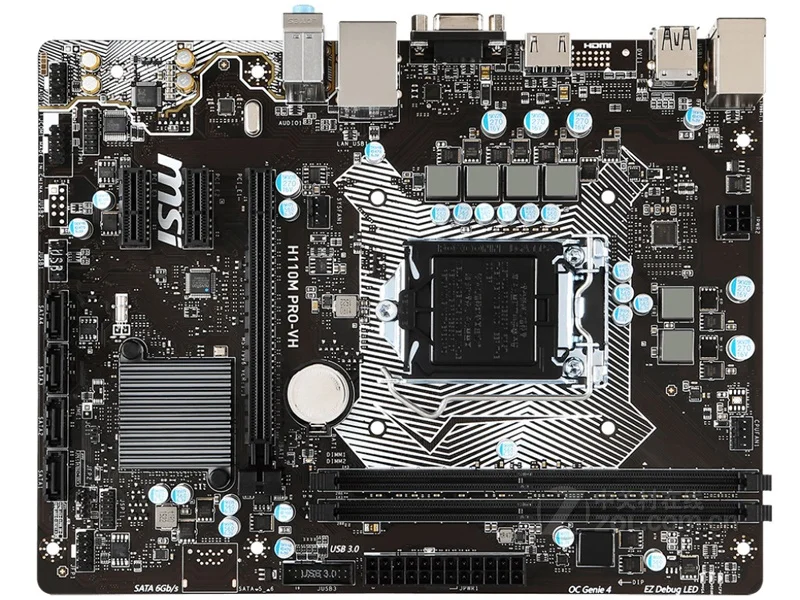 

original motherboard MSI H110M PRO-VH LGA1151 i3 i5 i7 DDR4 G SATA3 Micro-ATX