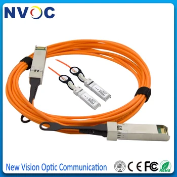

Free Shipping 40G QSFP-QSFP AOC Active Optical Cable 3M OM2Multimode Fiber,850nm QSFP 3Meter AOC Optical Cable