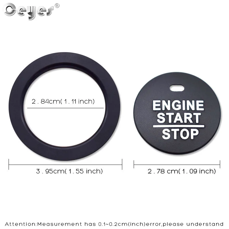 Car Start Engine Button Key Ring for CIVIC (22)