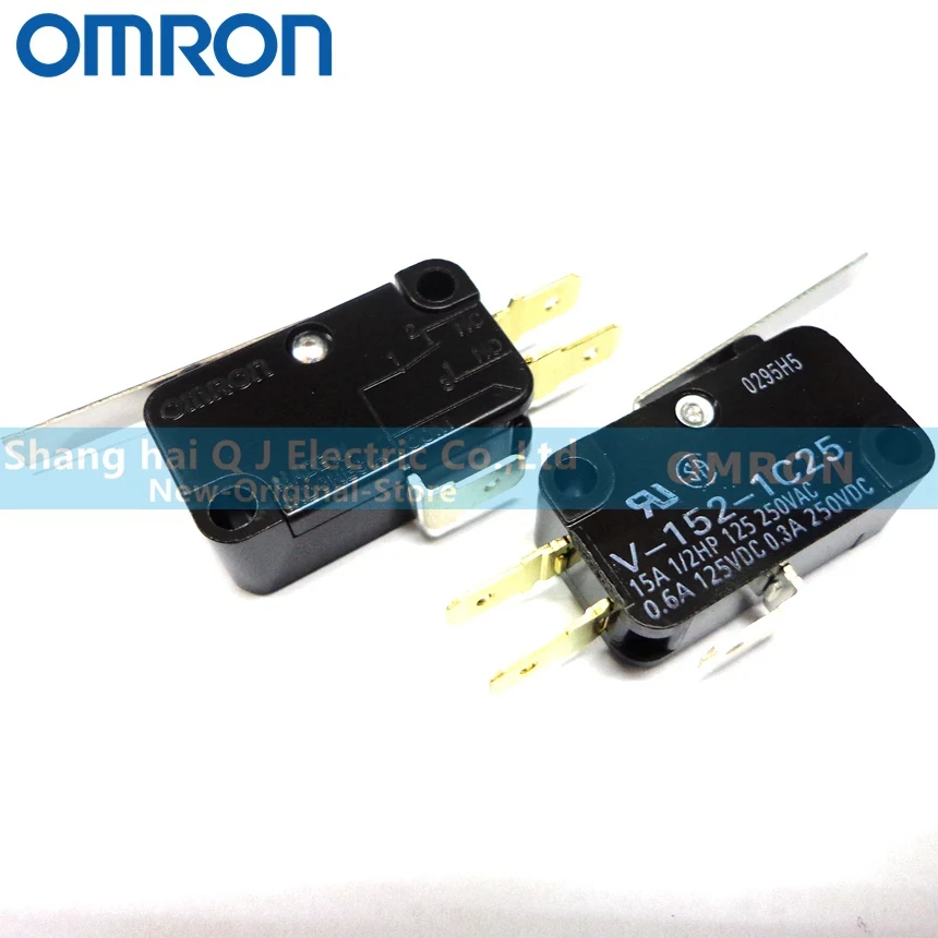 10 шт. OMRON микропереключатель V-15-1A5 V-152-1C25 V-153-1C25 V-155-1C25 V-156-1C25 и OMRON микропереключатель