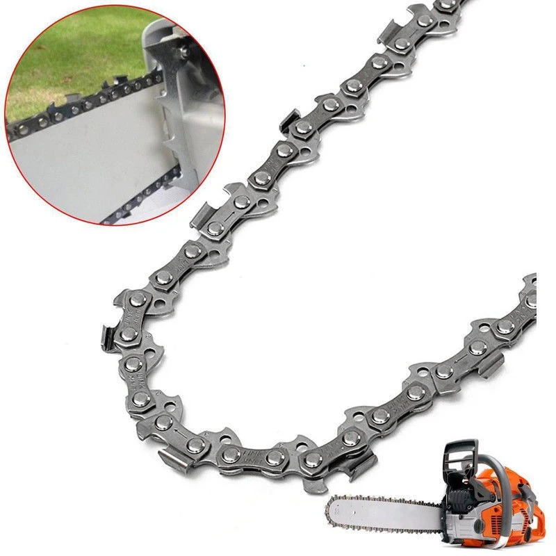 

12"-20"45-72 Drive Link 0.325 3/8 Pitch Chain Chainsaw Chain Cutting Blade Wood Chainsaw Part for Chainsaw Saw Mill Replacement