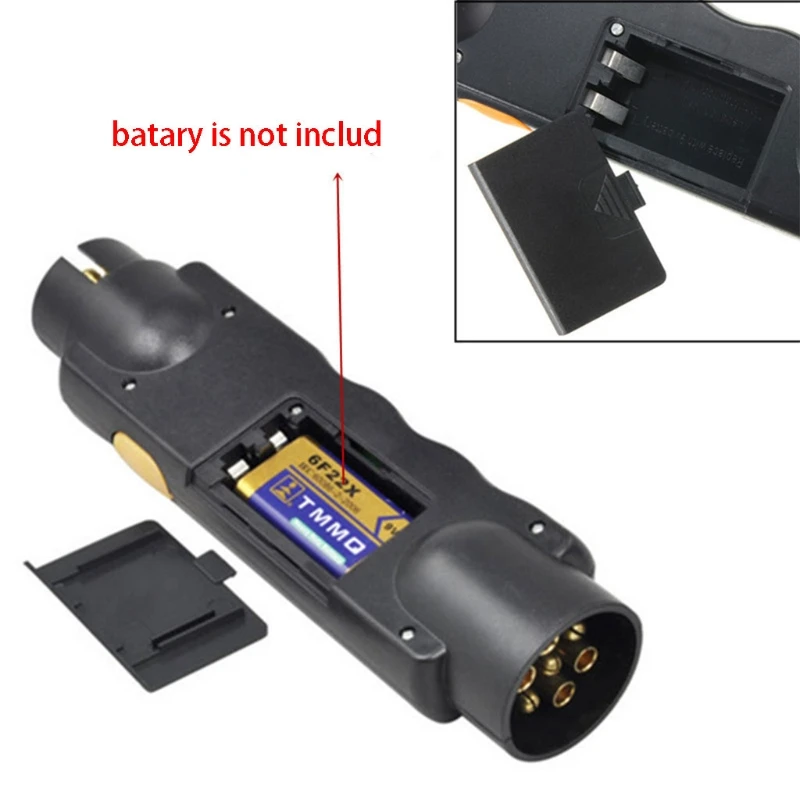 1 قطعة جديد 2017 مقطورة سيارة قافلة 7 دبوس سحب سحب مصباح بار الأسلاك جهاز فحص الدائرة الكهربائية التوصيل المقبس