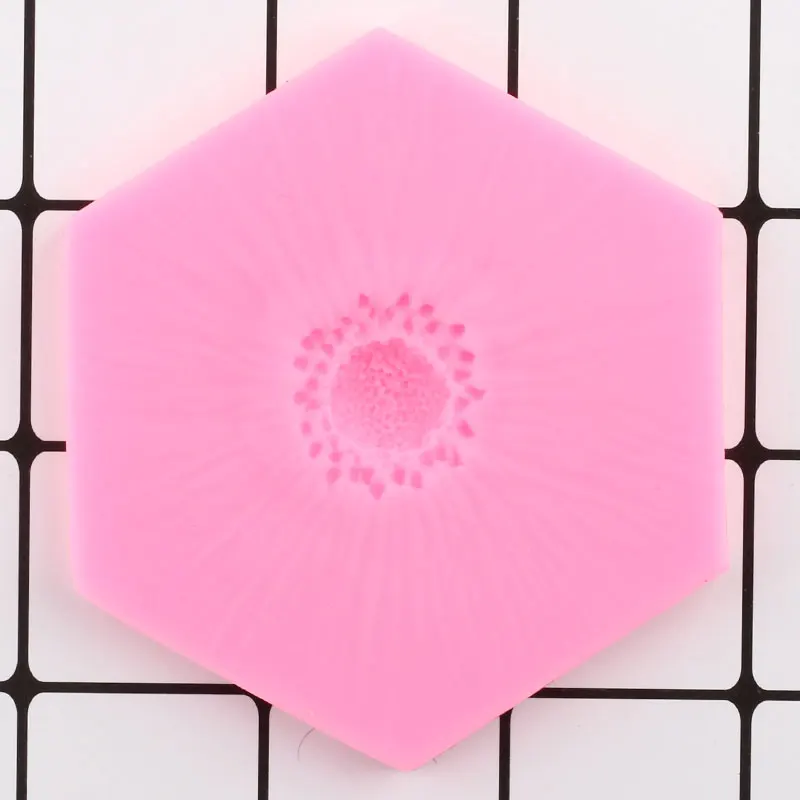 Цветок скабиозы тычинки силиконовые формы помадка формы торт украшения инструменты форма для шоколадной мастики Sugarcraft глиняные формы для конфет