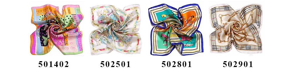 Silk Square Scarf (5)