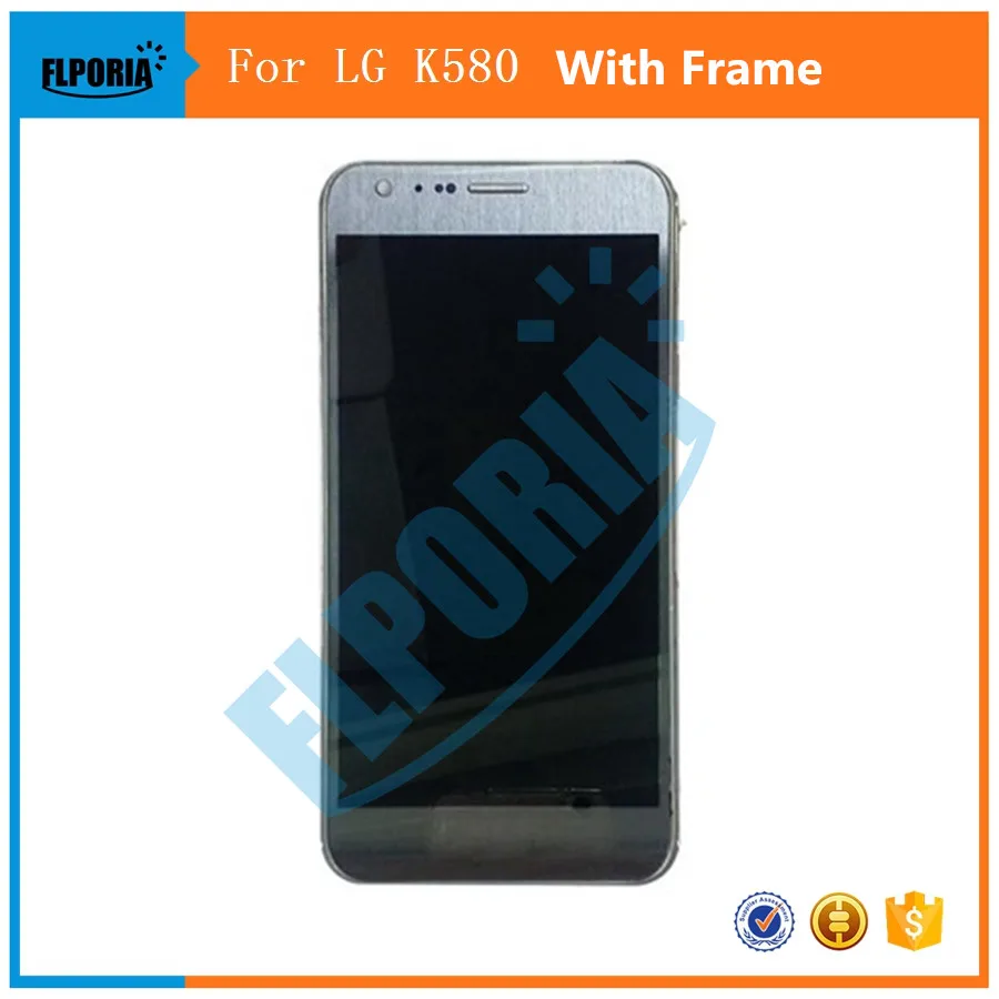 

For LG K580 LCD Display With Touch Screen Digitizer With Frame Assembly Replacement Parts
