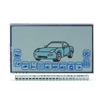 

Russia version A6 Lcd display for starline A6 lcd remote two way car remote controller free shipping