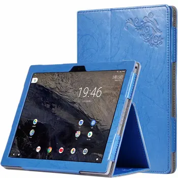 

Print Flower PU Leather Cover with Stand for Google Pixel C 10.2 Tablet 2015 Release with Hand Strap Auto Sleep/Wake