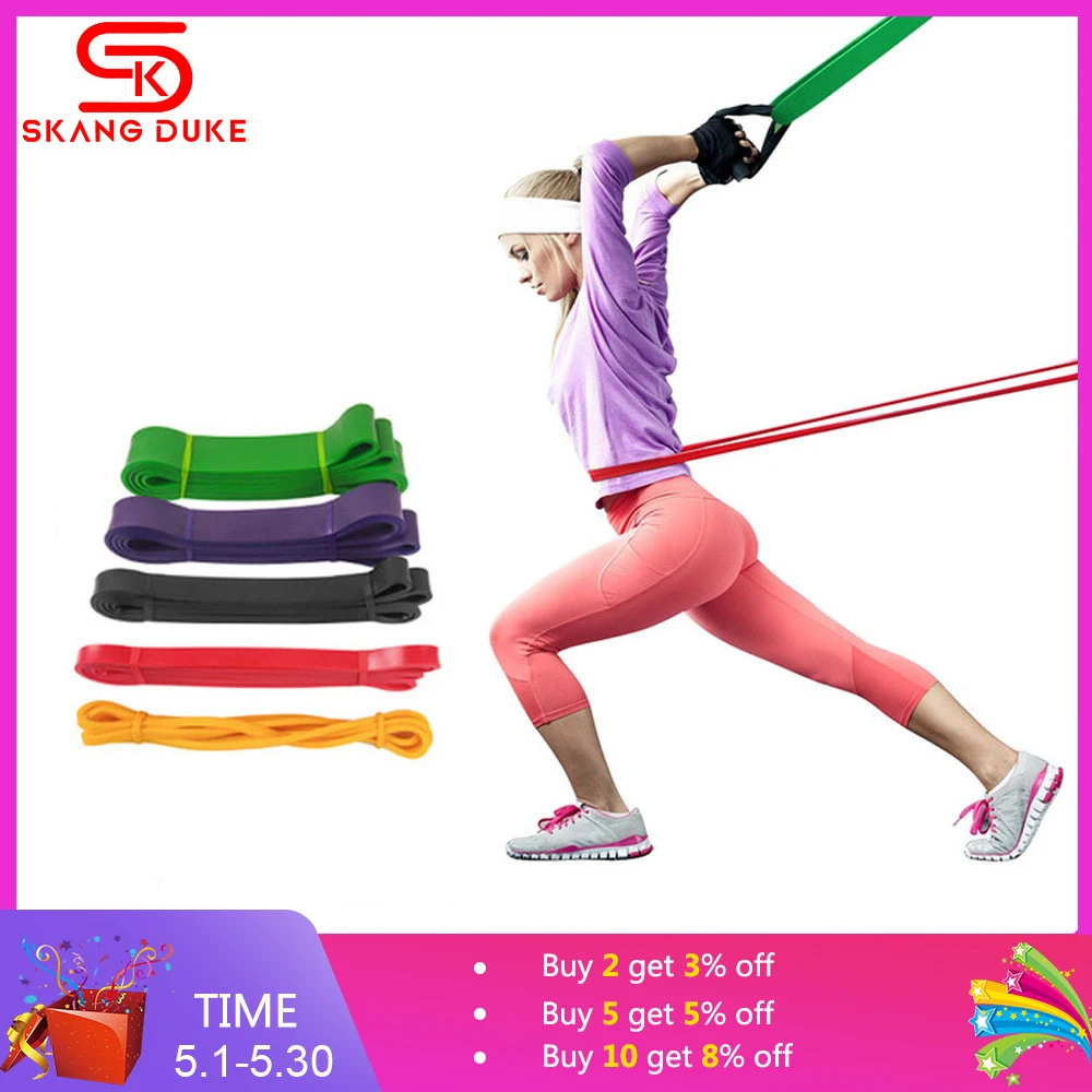 Home Gym Fitness Resistance Band Anti Rally Tensile Strength Weight Squats Athletics