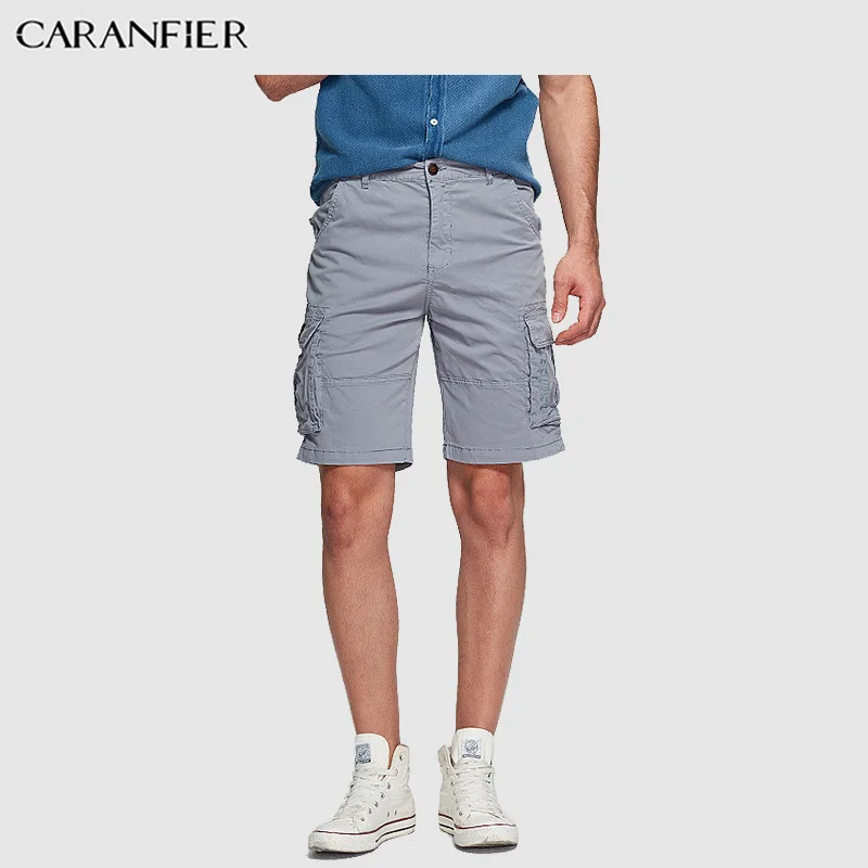 Новое поступление 2019 летние шорты CARANFIER мужские спортивные брюки модные