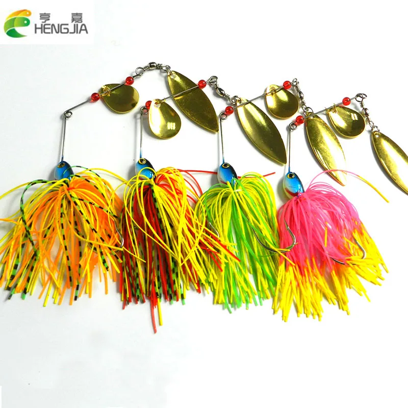 400pcs 17g lead head spinnerbaits buzzbaits pike bass  jig blade fishing lures carp trout  fishing baits pesca fishing tackles