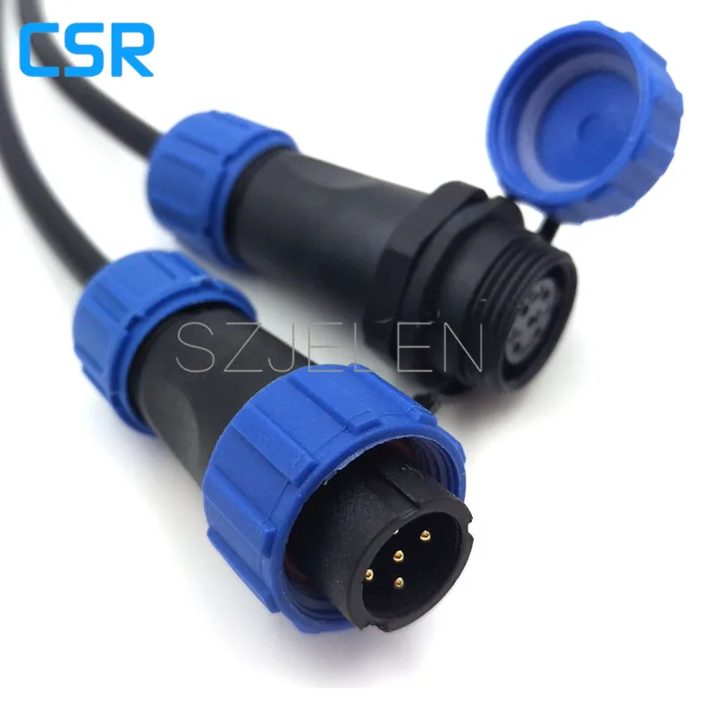 SP1310 Waterproof 5 pin wire to wire connector IP68 microwave linker car power connector LED power