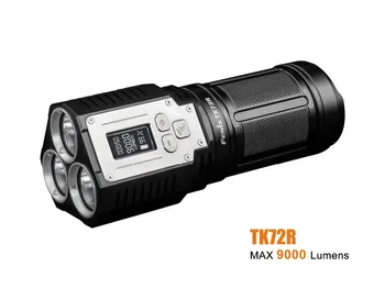 

Fenix TK72R 3x CREE XHP70 LED Digital OLED Display Rechargeable Searchlight Flashlight