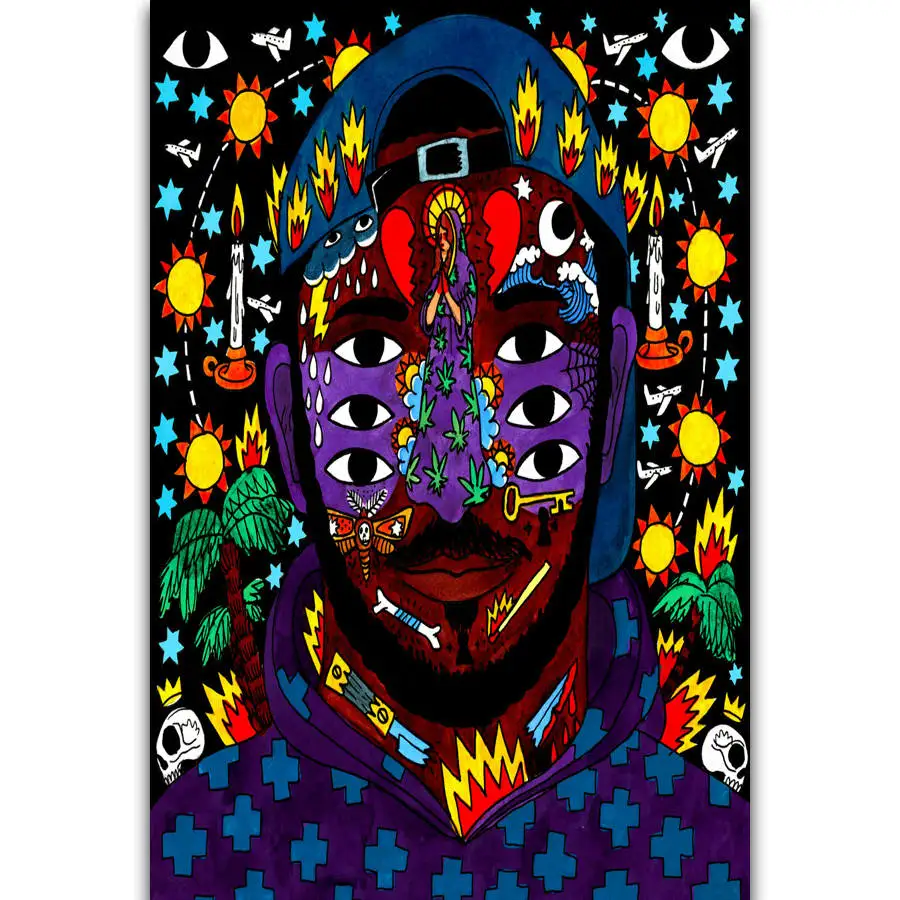 18x24 frame inch cm in Hip Hop Kaytranada Good Got S704 Cover It Electronic Album