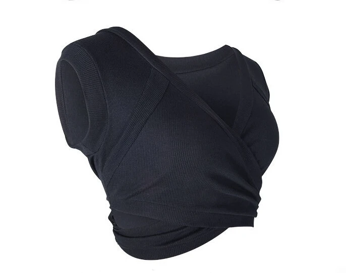 Camisole Майки женские летние базовые кроп Топ уличная мода крутые короткие футболки для девочек