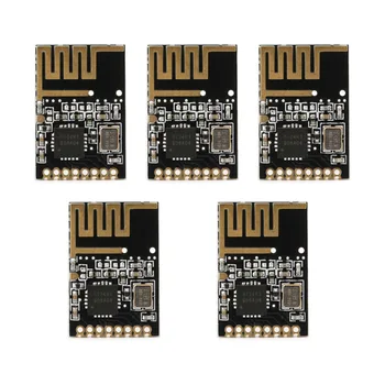 

5pcs NRF24L01 + 2.4 GHz Wireless Module Mini Power Improved Board SMD Version