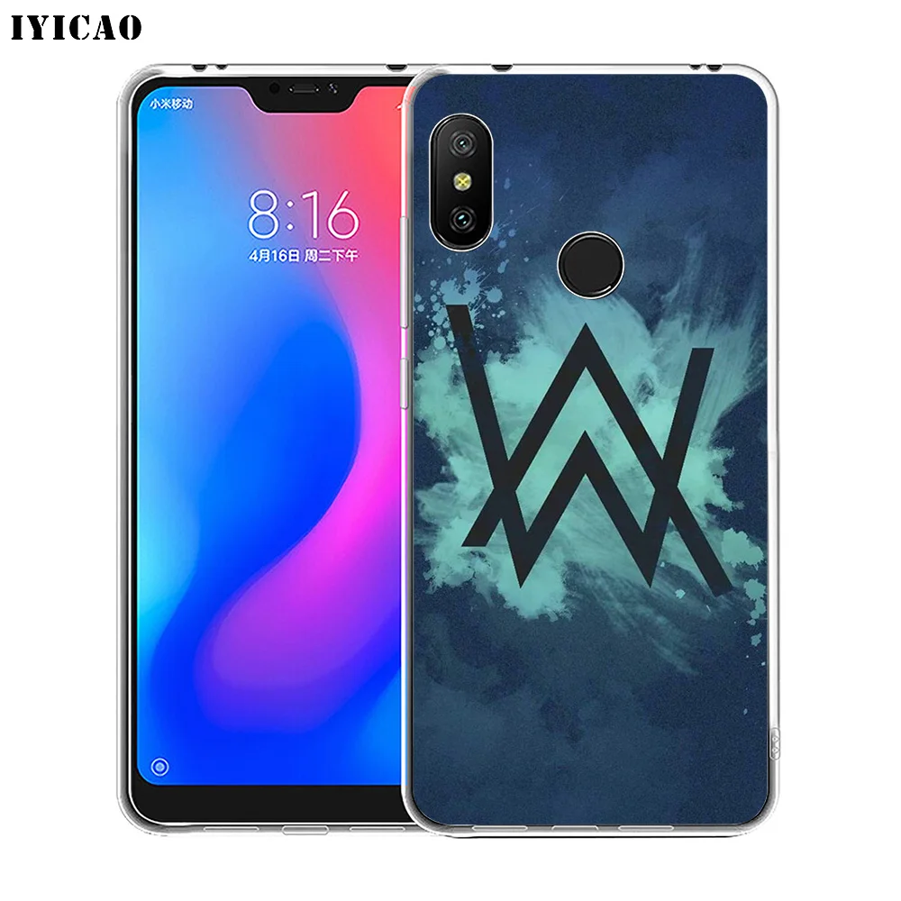 Мягкий силиконовый чехол для телефона IYICAO Alan Walker singer Xiaomi Redmi 4A 5A 6A Note 7 6 5 Pro Plus 4X