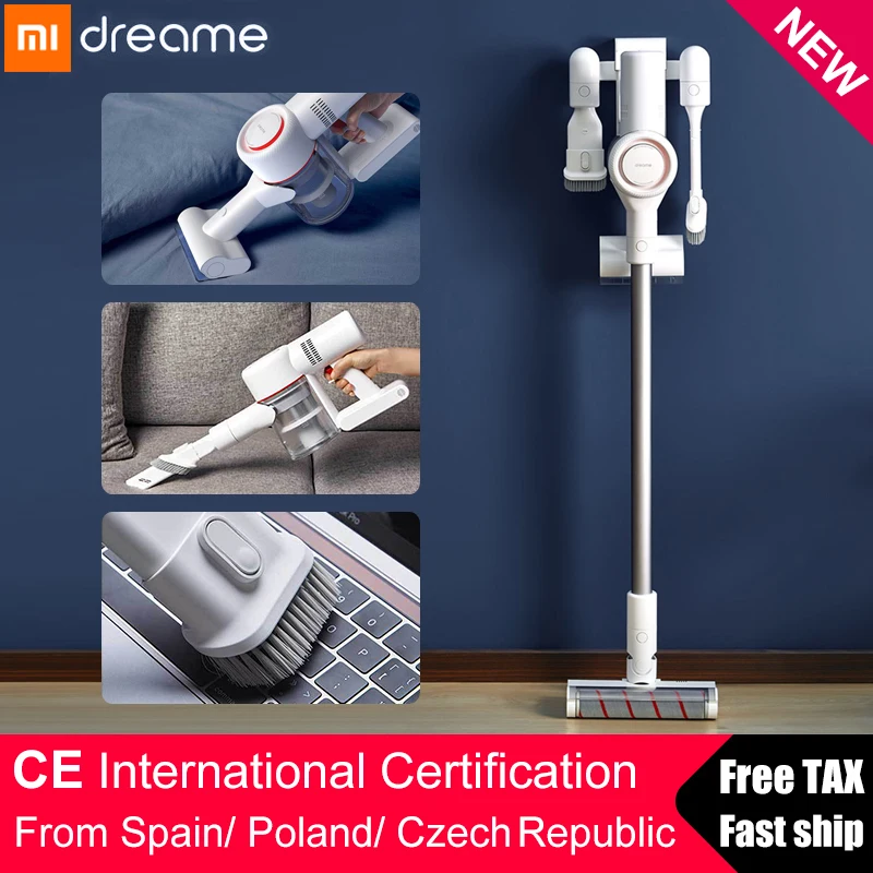

Xiaomi Dream V9 Vacuum Cleaner 400W Protable Wireless Handheld Strong Suction Carpet Aspirator Dust Collector for Home