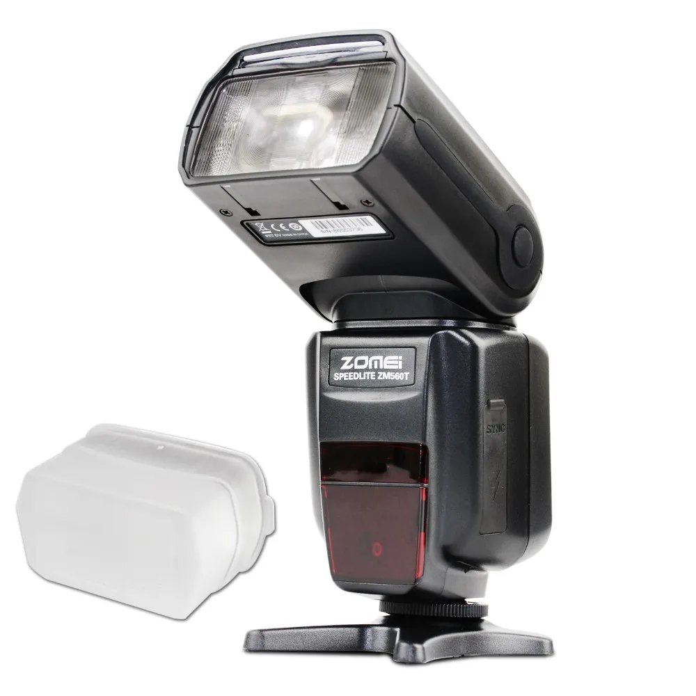 Zomei ZM560T 1/8000 S Высокое Скорость синхронизации фотокамер Speedlite HSS E-TTL Вспышка Speedlite для Canon 760D 750D 700D 650D 600D 80D 70D 60D 5DII 7D DSLR