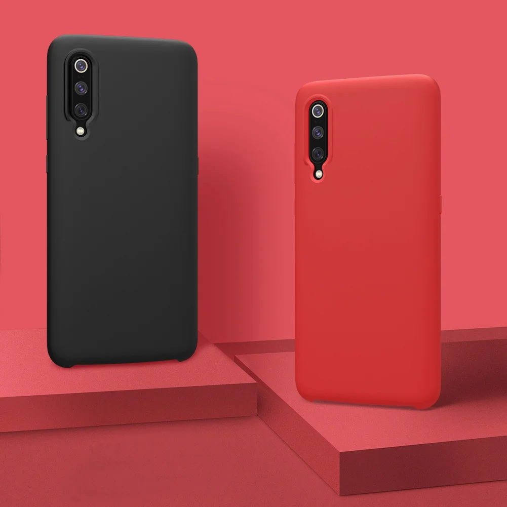 Для Xiaomi mi 9 чехол жидкий силиконовый чехол 6,3" защитный чехол Nillkin Flex Pure для Xiaomi mi 9 mi 9 Мягкий противоударный