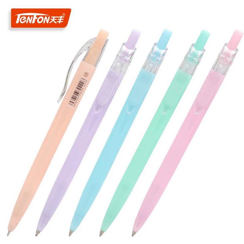 5pcs/LOT creative jelly ballpoint pen 0.5mm blue ink Korea creative pen