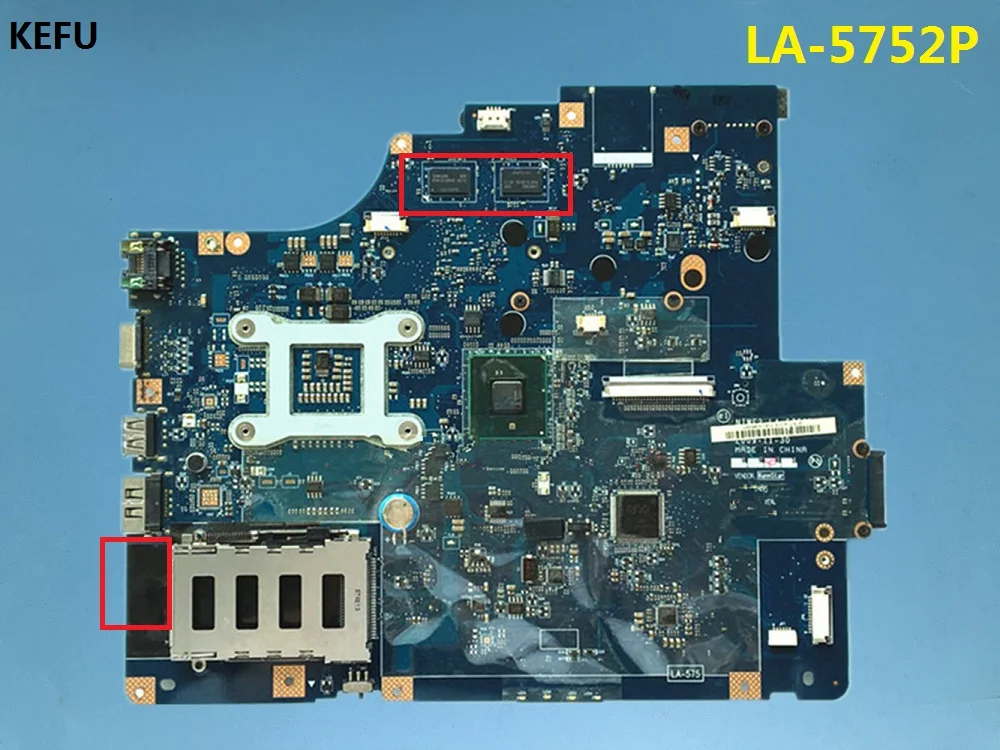 Оригинальная материнская плата KEFU для lenovo Z560 G560 NIWE2 DDR3 maiboard с чипами видеокарт 100%