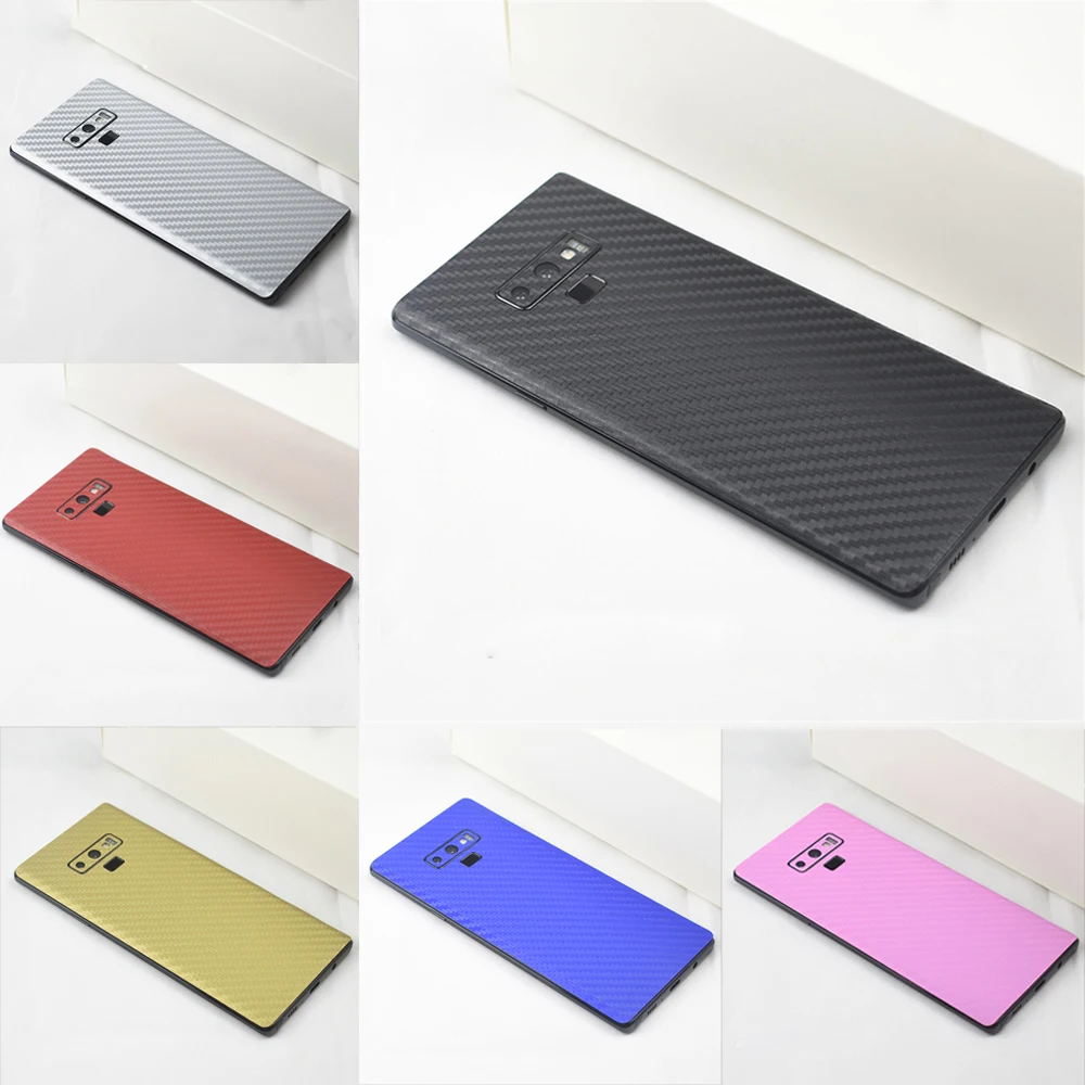 YIESOM 3D Carbon Fiber Skins Back Film For Samsung Galaxy Note 9 Back Body Paste Protective Stickers For SAMSUNG GALAXY Note 9 10