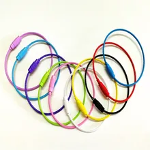 Новинка, брелок для ключей из нержавеющей стали, для выпечки, цветной, яркий цвет, для автомобиля, брелок для ключей, кольцо, держатель