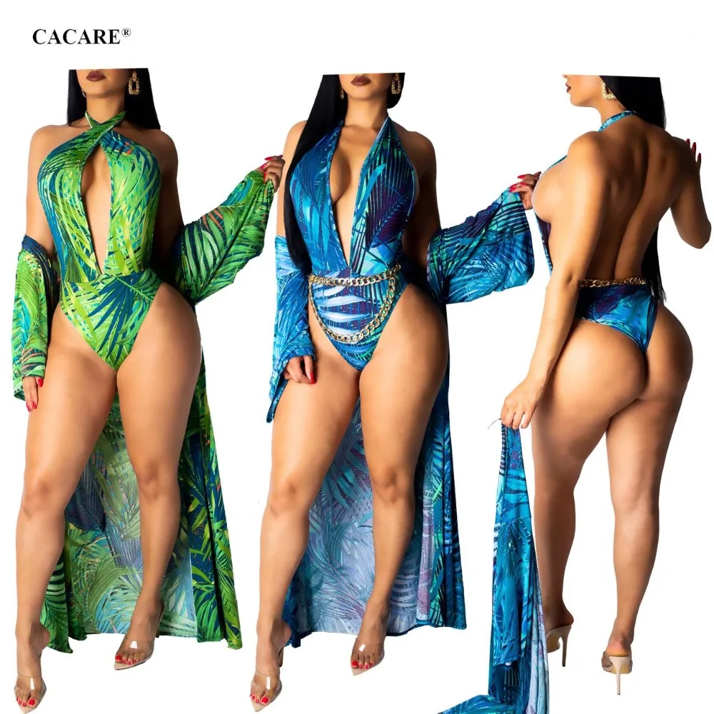 2 Piece Outfits Sets Women Two Piece Beach BIKINI Set Cover Up Set Swimwear F0268 2 Choices