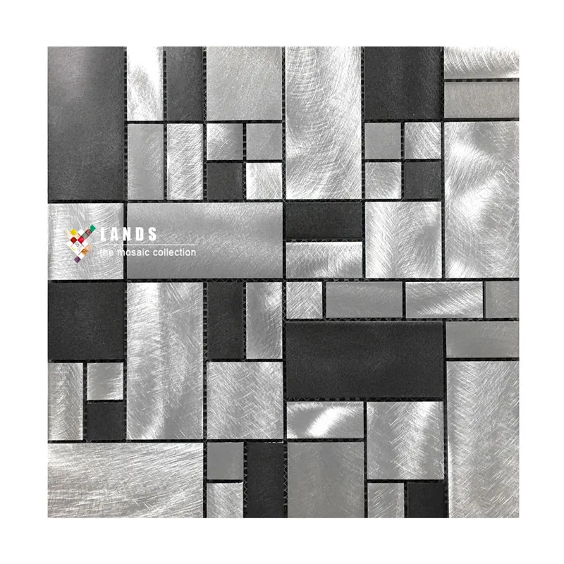 

Kitchen backsplash tiles Metal mosaic tile home decor tiles,LSALD01