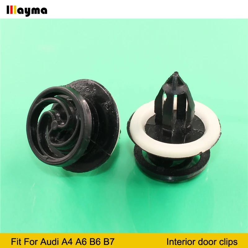 Body Paint Body Trim Fastener Clip 100x For Audi