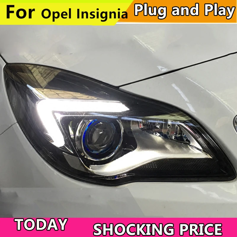 Car Styling For Buick New Regal headlights GS Style Opel Insignia head lamp led DRL front light Bi-Xenon Lens xenon HID KIT 2014 Car Styling For Buick New Regal headlights GS Style Opel Insignia head lamp led DRL front light Bi-Xenon Lens xenon HID KIT 2014