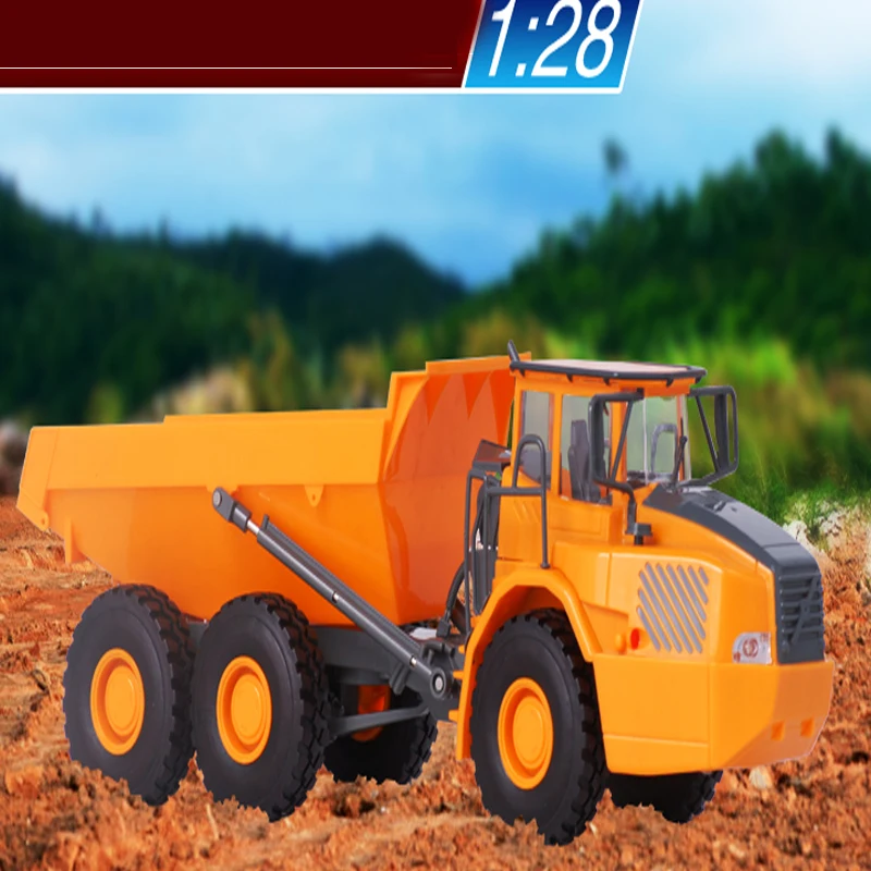 Радиоуправляемый грузовик 6CH с дистанционным управлением 1:28 проект наклонная