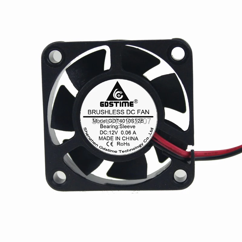 4010S 40mm x40mm x10mm Brushless DC Cooling Fan NEW 