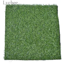 Личи 48x49 см Искусственный Газон пластиковые стеклянные коврики Моделирование растения для дома и сада украшения