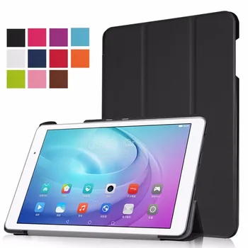 

Magnetic Stand Smart PU Leather Book Cover for Huawei T2 Pro 10.1 Funda Case for Huawei MediaPad T2 10.0 Pro Tablet+Free Pen