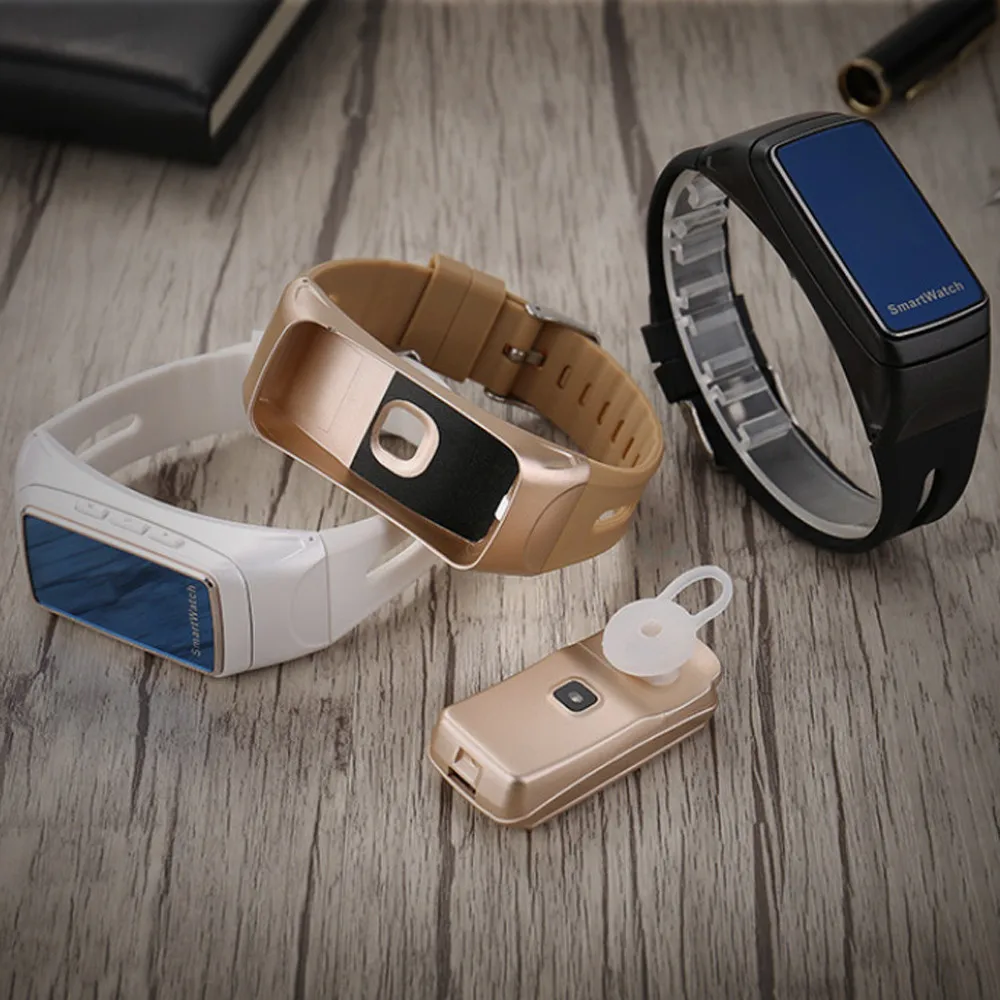 Наушники вкладыши Bluetooth беспроводные Спортивные наушники умные спортивные часы