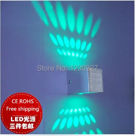 

3W Led cute Wall Lamp Luminaire Apliques Pared, Lamparas de Pared, Wall Mount Light Lamp for Bedroom ,besides and coffee bar