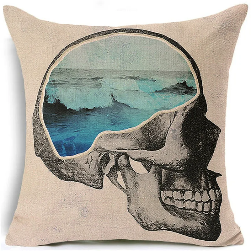 الملونة الجمجمة نمط نمط مزيج القطن غطاء وسادة المنزل كنبة مكتب مربع كيس وسادة الزخرفية غطاء الوسادة s المخدة الملونة الجمجمة نمط نمط مزيج القطن غطاء وسادة المنزل كنبة مكتب مربع كيس وسادة الزخرفية غطاء الوسادة s المخدة